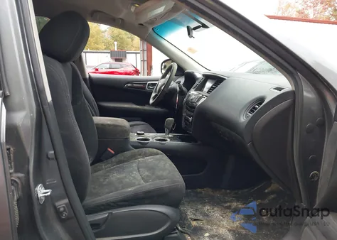 2015 Nissan Pathfinder S из США, поврежденный, VIN 5N1AR2MM5FC649749